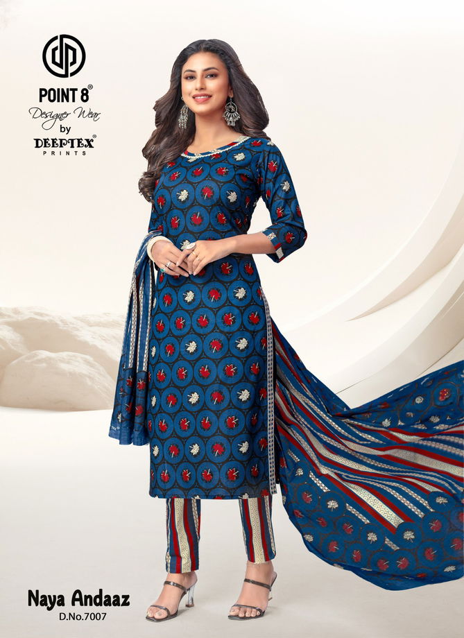 Naya Andaaz Vol 7 By Deeptex Cotton Printed Readymade Dress Wholesale Online
